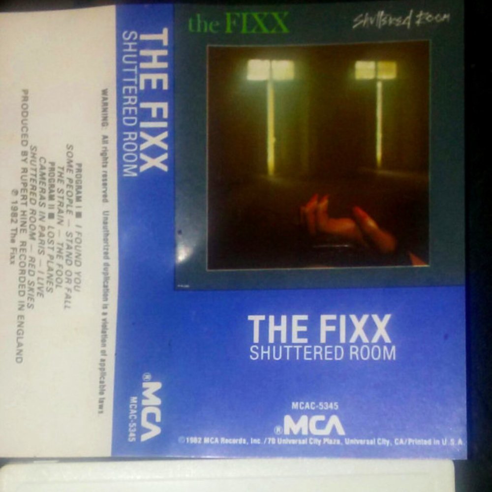 The Fixx ‎– Shuttered Room Audio Cassette